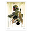 Star Wars Boba Fett Replica Paper Giclee Print